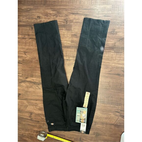 Dickies NWT Black Twill Cell Phone Pant, Relaxed Fit, Sz 12 - Picture 6 of 8